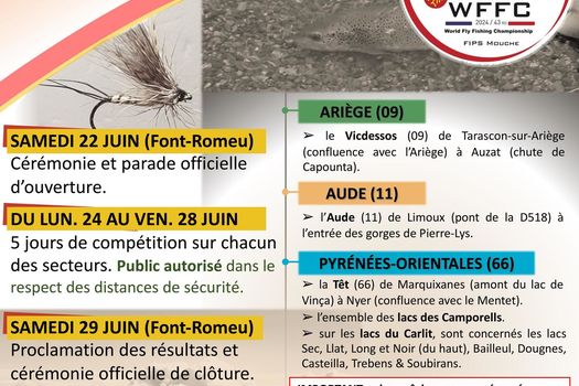 CHAMPIONNAT DU MONDE DE PECHE A LA MOUCHE