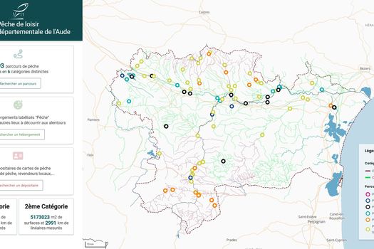 Carte Interactive de l'Aude